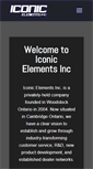 Mobile Screenshot of iconicelements.com