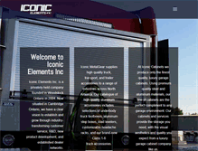 Tablet Screenshot of iconicelements.com